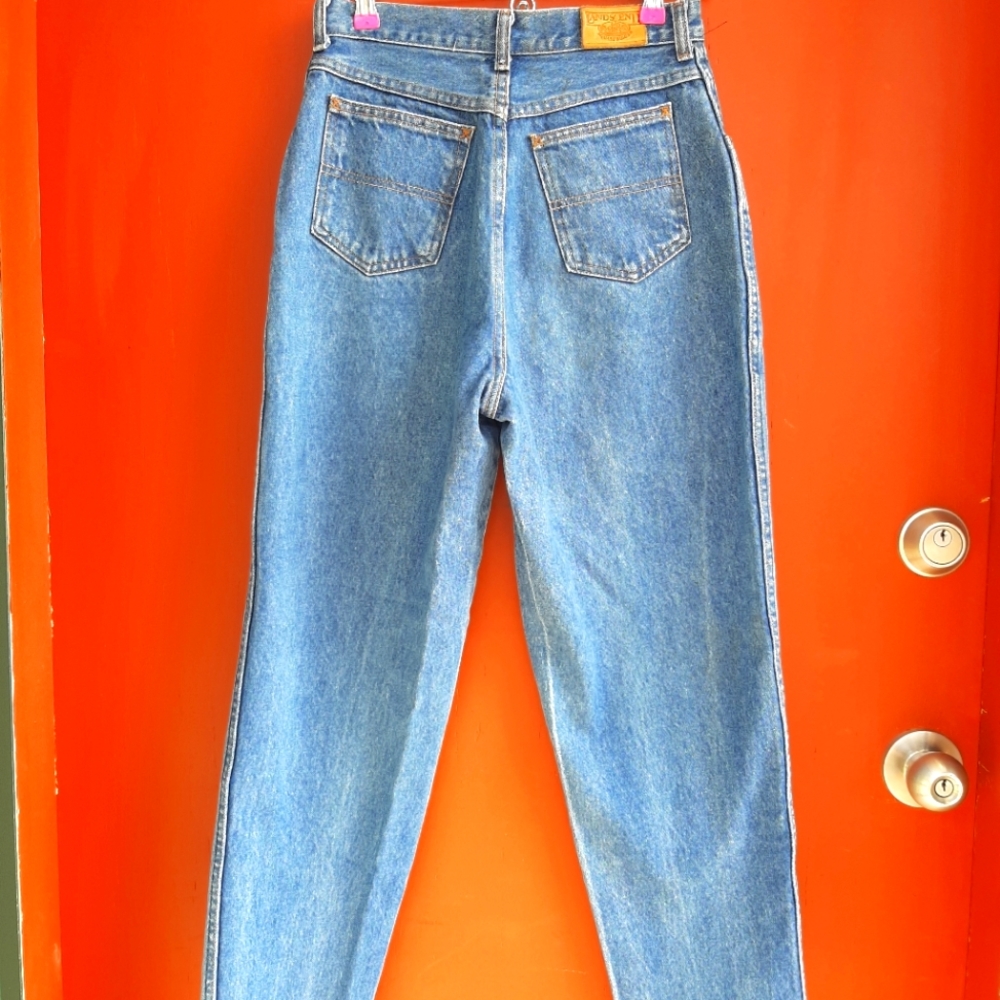 Vintage Lands End Mom Jeans - Size 8